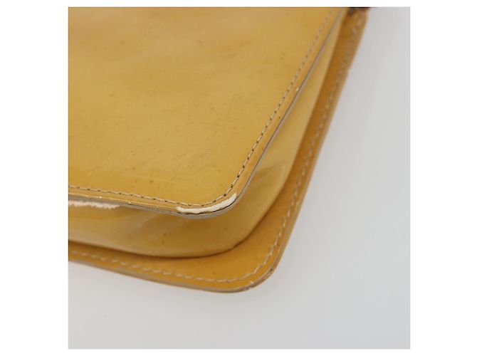 LOUIS VUITTON Monogram Vernis Lexington Pouch Beige M91010 LV Auth 195097 - vista 8