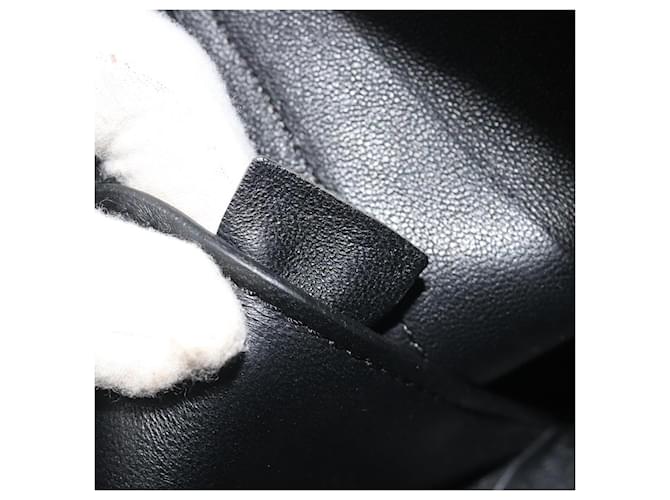 Céline Borsa a mano CELINE Edge Medium in pelle bianca e argento Auth 194359A Bianco - vista 12