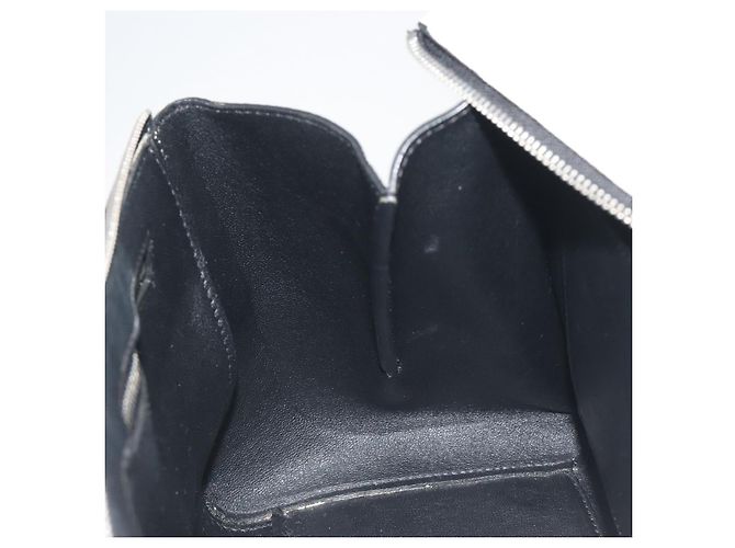 Céline Borsa a mano CELINE Edge Medium in pelle bianca e argento Auth 194359A Bianco - vista 19