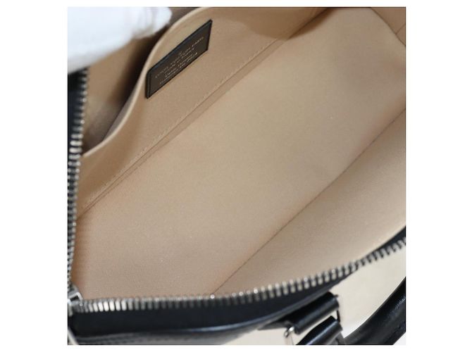 LOUIS VUITTON Borsa a mano Alma EW Pelle di vitello Nero M24529 LV Auth 192473SAM - vista 11