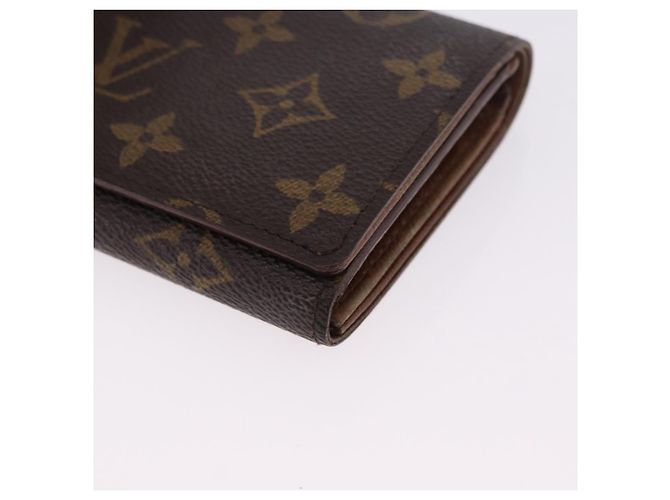 LOUIS VUITTON Monogram Porte Monnaie Billets Tresor Wallet M61730 Auth 194485A Monogramma - vista 14