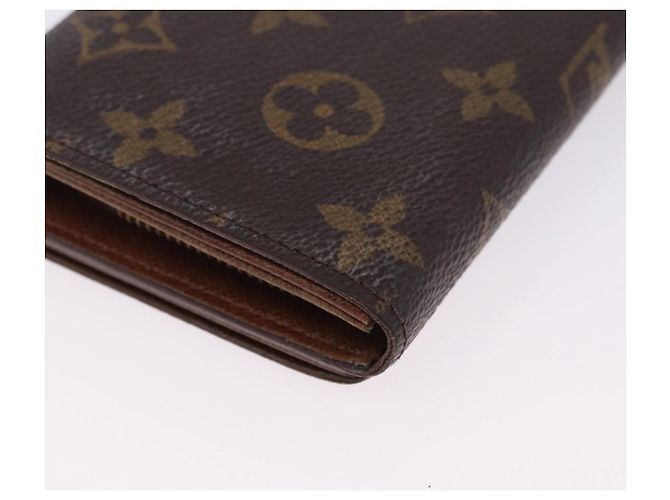LOUIS VUITTON Monogram Porte Monnaie Billets Tresor Wallet M61730 Auth 194485A Monogramma - vista 15