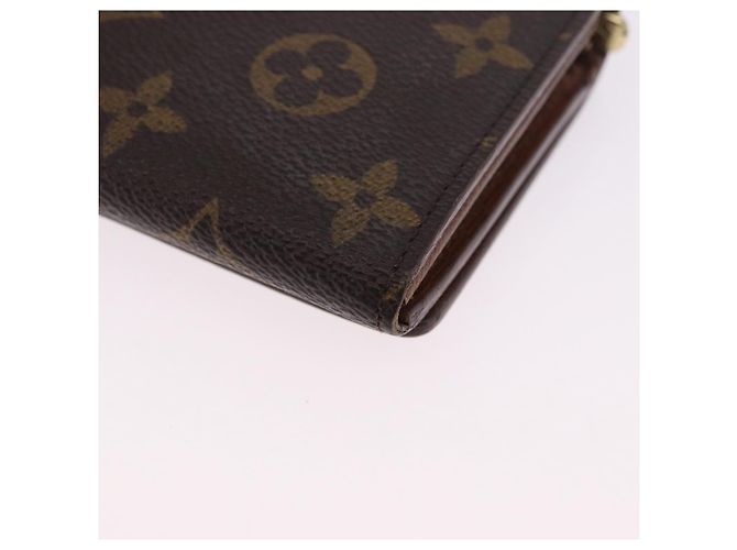 LOUIS VUITTON Monogram Porte Monnaie Billets Tresor Wallet M61730 Auth 194485A Monogramma - vista 16