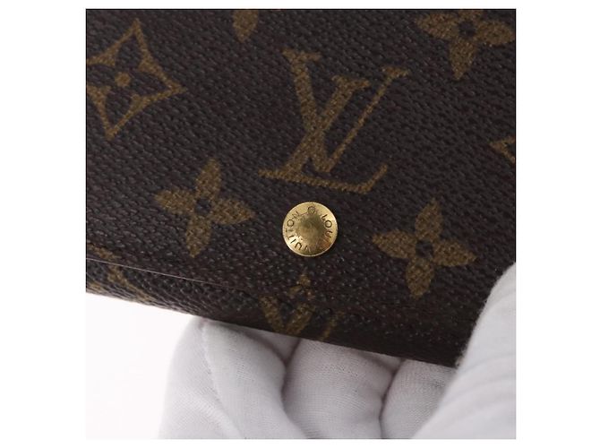 LOUIS VUITTON Monogram Porte Monnaie Billets Tresor Wallet M61730 Auth 194485A Monogramma - vista 17