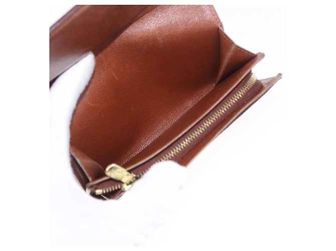 LOUIS VUITTON Monogram Porte Monnaie Billets Tresor Wallet M61730 Auth 194485A Monogramma - vista 9