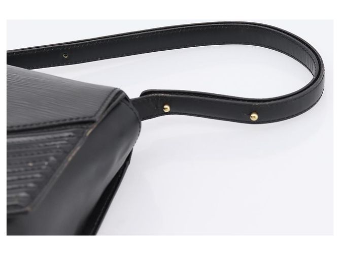 LOUIS VUITTON Borsa a mano Epi Tilsitt Nero M52482 LV Auth bs36416 - vista 14