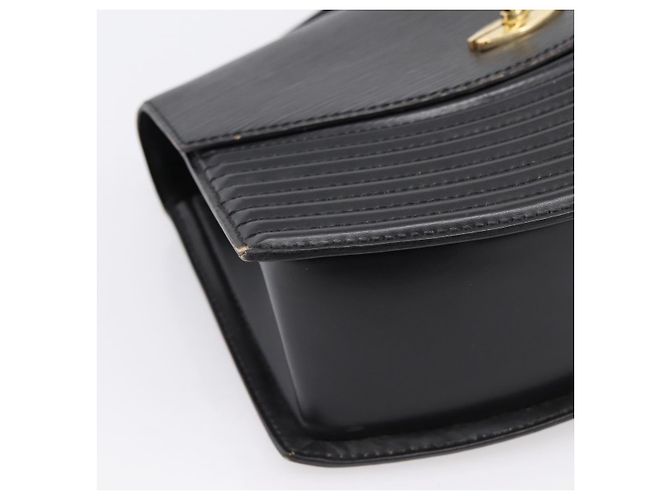 LOUIS VUITTON Borsa a mano Epi Tilsitt Nero M52482 LV Auth bs36416 - vista 15