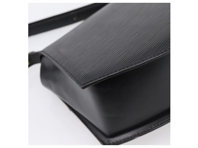 LOUIS VUITTON Borsa a mano Epi Tilsitt Nero M52482 LV Auth bs36416 - vista 17