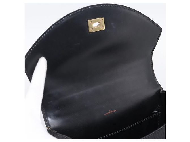 LOUIS VUITTON Borsa a mano Epi Tilsitt Nero M52482 LV Auth bs36416 - vista 18