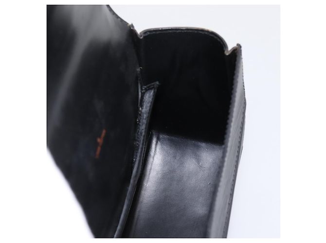 LOUIS VUITTON Borsa a mano Epi Tilsitt Nero M52482 LV Auth bs36416 - vista 19