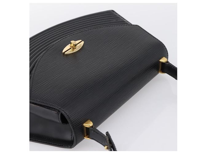 LOUIS VUITTON Borsa a mano Epi Tilsitt Nero M52482 LV Auth bs36416 - vista 6