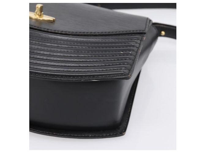 LOUIS VUITTON Borsa a mano Epi Tilsitt Nero M52482 LV Auth bs36416 - vista 9