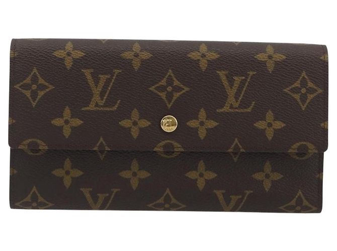 LOUIS VUITTON Monogram Porte Tresor International Wallet M61215 LV Auth 194302A Monogramma - vista 13