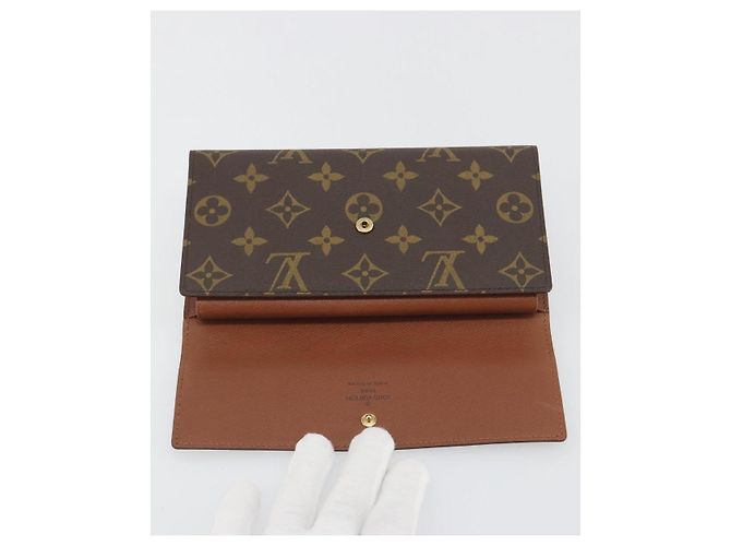 LOUIS VUITTON Monogram Porte Tresor International Wallet M61215 LV Auth 194302A Monogramma - vista 18