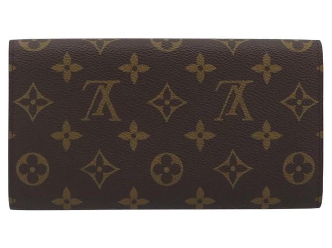 LOUIS VUITTON Monogram Porte Tresor International Wallet M61215 LV Auth 194302A Monogramma - vista 2