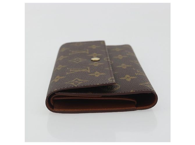 LOUIS VUITTON Monogram Porte Tresor International Wallet M61215 LV Auth 194302A Monogramma - vista 4