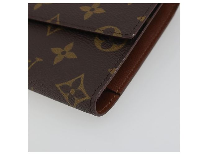 LOUIS VUITTON Monogram Porte Tresor International Wallet M61215 LV Auth 194302A Monogramma - vista 7