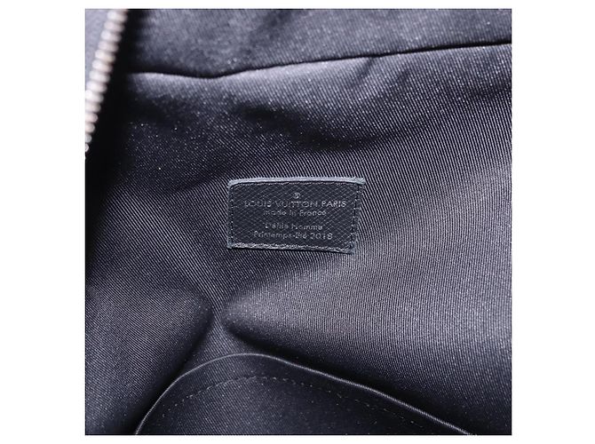 LOUIS VUITTON Mochila Taiga Apollo Ardoise M43825 LV Auth bs36662A Gris - vista 21