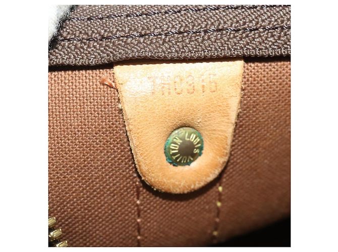 LOUIS VUITTON Monogram Keepall Bandouliere 55 Borsa Boston M41414 LV Auth ep15622 Monogramma - vista 12