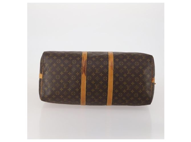 LOUIS VUITTON Monogram Keepall Bandouliere 55 Borsa Boston M41414 LV Auth ep15622 Monogramma - vista 5