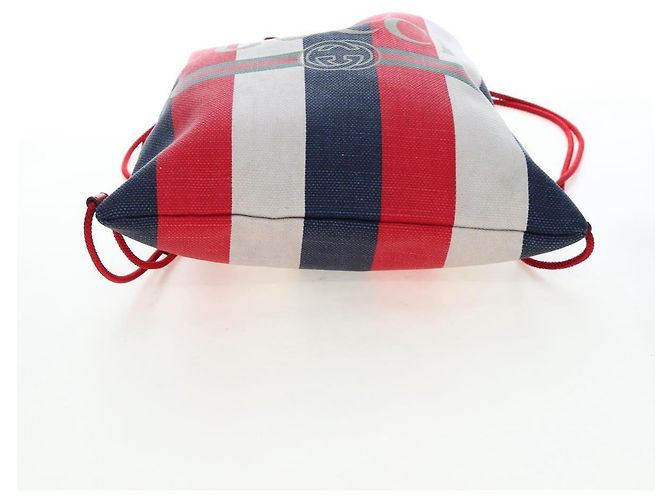Zaino GUCCI Coated Canvas Red 473872 Auth 191969V Rosso - vista 5