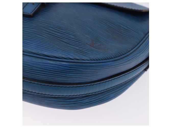 LOUIS VUITTON Borsa a Spalla Epi Jeune Fille MM Blu Toledo M52155 LV Auth 193892 - vista 15