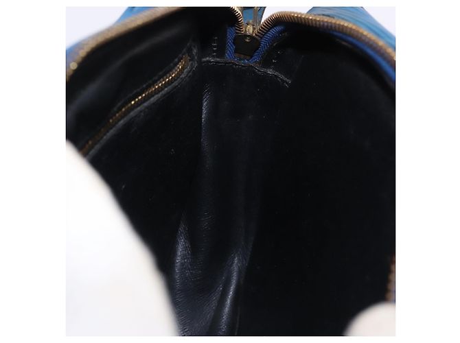 LOUIS VUITTON Borsa a Spalla Epi Jeune Fille MM Blu Toledo M52155 LV Auth 193892 - vista 20