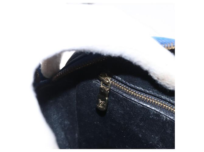 LOUIS VUITTON Borsa a Spalla Epi Jeune Fille MM Blu Toledo M52155 LV Auth 193892 - vista 22