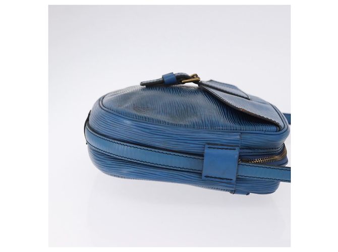 LOUIS VUITTON Borsa a Spalla Epi Jeune Fille MM Blu Toledo M52155 LV Auth 193892 - vista 3