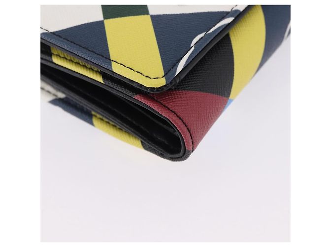 Portafoglio Vivienne Westwood PVC Canvas Multicolor Silver Auth 195907A Argento Multicolore - vista 7