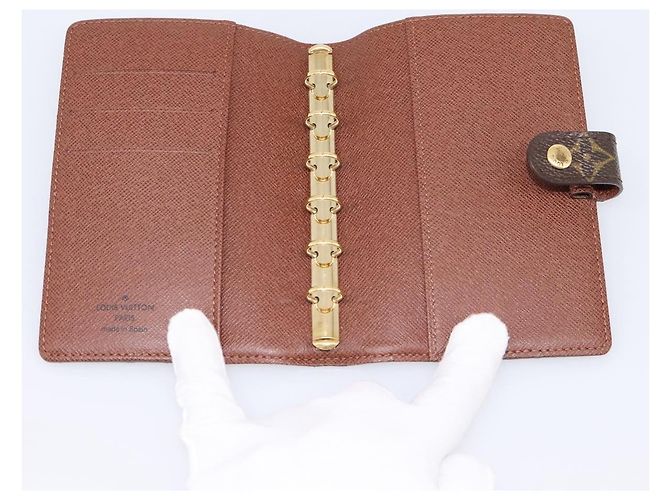 LOUIS VUITTON Monogram Panda Agenda PM Funda de Agenda R20011 LV Auth 195510M Monograma - vista 8