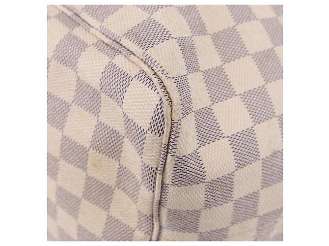 LOUIS VUITTON Damier Azur Neverfull GM Tote Bag N41360 LV Auth 193361 - vista 16