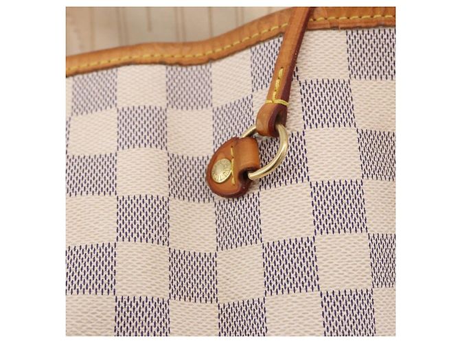 LOUIS VUITTON Damier Azur Neverfull GM Tote Bag N41360 LV Auth 193361 - vista 19