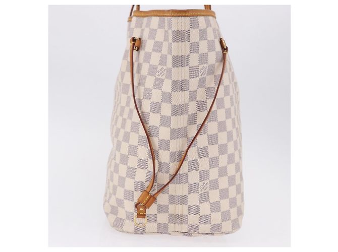 LOUIS VUITTON Damier Azur Neverfull GM Tote Bag N41360 LV Auth 193361 - vista 5