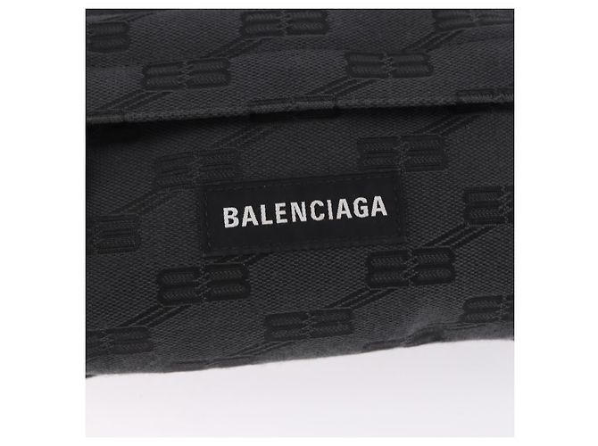 Borsa a tracolla BALENCIAGA Canvas Black Auth 195910A Nero - vista 18
