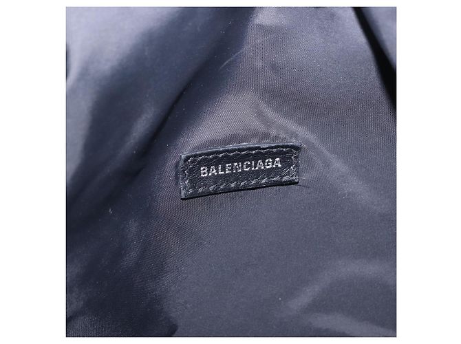 Borsa a tracolla BALENCIAGA Canvas Black Auth 195910A Nero - vista 19