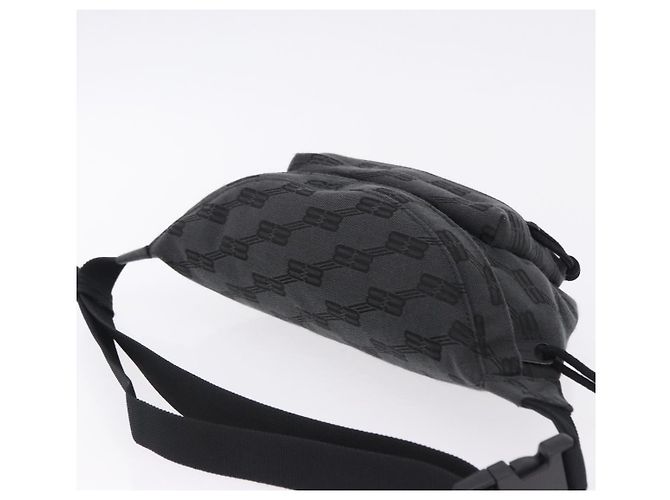 Borsa a tracolla BALENCIAGA Canvas Black Auth 195910A Nero - vista 6