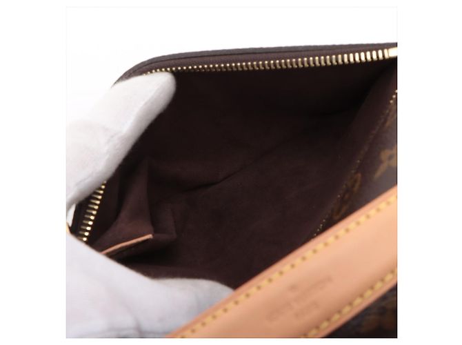Louis Vuitton Pochette Metis Canvas Flap Crossbody Monogram Marrone - vista 10