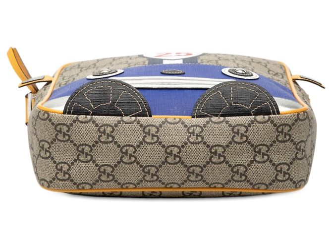 Borsa Messenger Robot GG Supreme beige per Bambini Gucci - vista 3