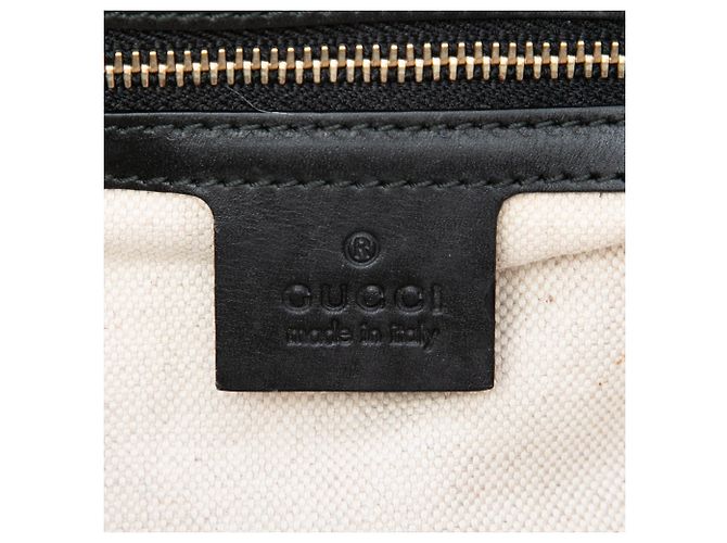 Borsa Boston Satchel Gucci Small Diamante Canvas Web Beige - vista 5