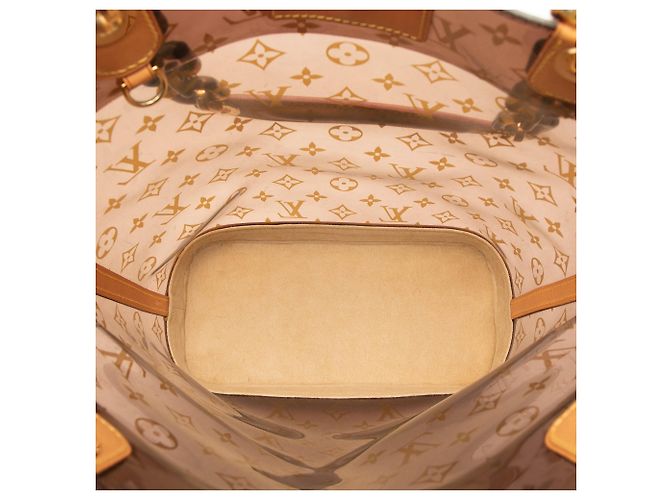 Borsa Tote Louis Vuitton Monogram Cabas Ambre MM Marrone - vista 4