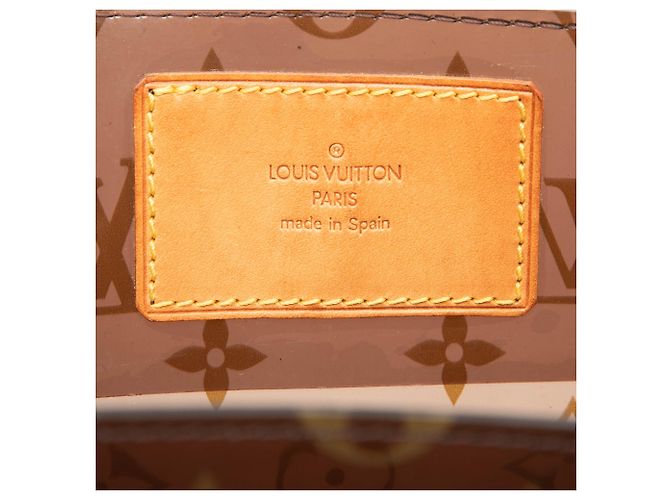 Borsa Tote Louis Vuitton Monogram Cabas Ambre MM Marrone - vista 5