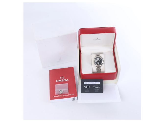Orologio Omega Speedmaster Date Chronograph 3511.50 con quadrante nero - vista 11