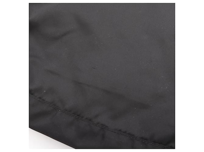 Borsa a tracolla Prada Triangle Logo nera Nero - vista 10