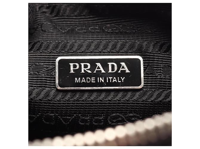 Prada Triangle Schultertasche Schwarz - Ansicht 4