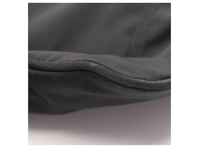Saffiano Bolso de hombro con logo triangular Prada Negro - vista 6
