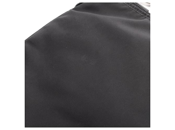 Saffiano Bolso de hombro con logo triangular Prada Negro - vista 9