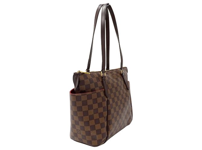 Louis Vuitton Damier Canvas Handtasche Braun Damier ebene - Ansicht 4