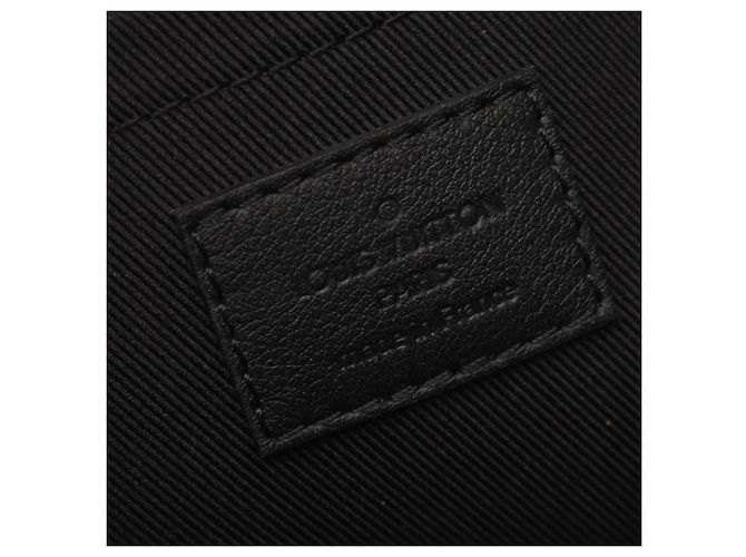 Zaino Mini Palm Springs Louis Vuitton Marrone Nero Monogramma - vista 4