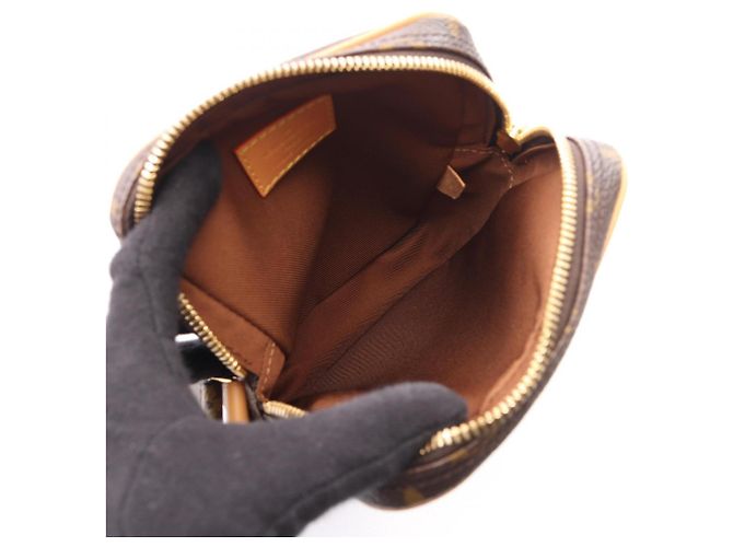 Set Louis Vuitton Panam Borsa a Tracolla Game On Monogram Marrone Multicolore Monogramma - vista 3